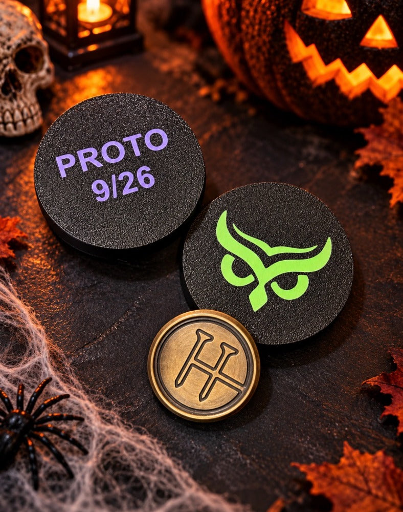 Halloween Prototype Embroidered Skull