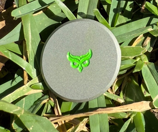 STAINLESS STEEEL 304L WITH GREEN DRAGON SCALES INSERT