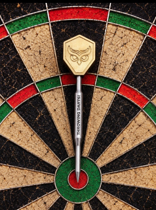 THROWING DARTS!    BRASS AND STAINLESS STEEL LTD 23 PIECES