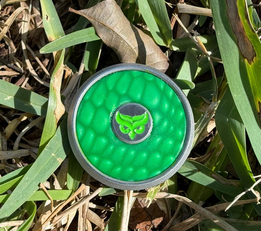 STAINLESS STEEEL 304L WITH GREEN DRAGON SCALES INSERT